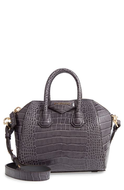 givenchy mini antigona tote|Givenchy crocodile antigona.